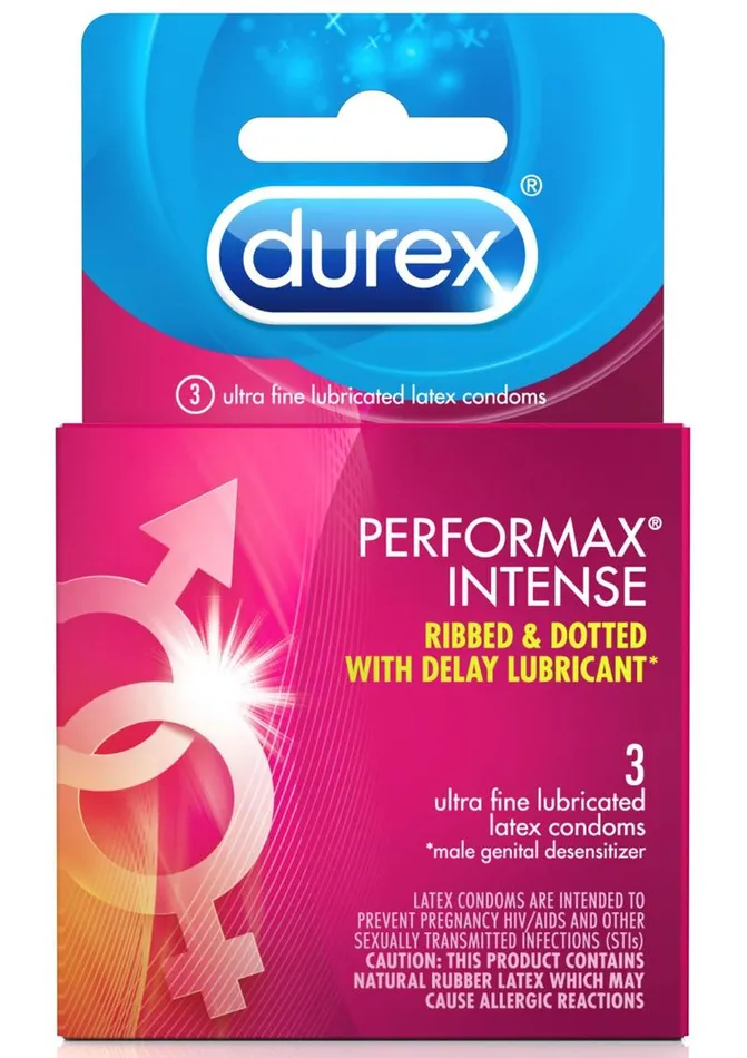 Durex Male Sex Toys Durex Performax Intense Ribbed and Dotted Lubricated Latex Condoms Durex Male Sex Toys Durex Performax Intense Ribbed and Dotted Lubricated Latex Condoms