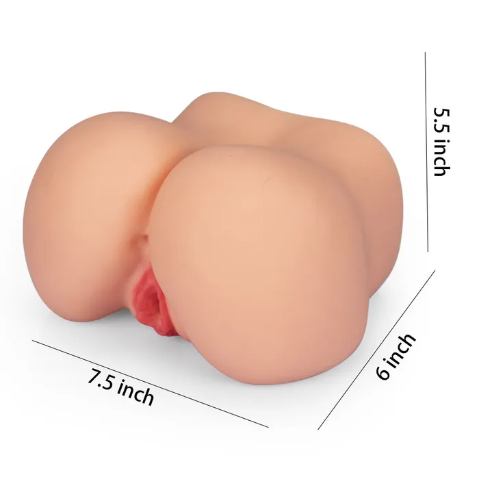 Earlypeach Double Penetration Curvy Artificial Ass Masturbator 52 lb Male Sex Toys