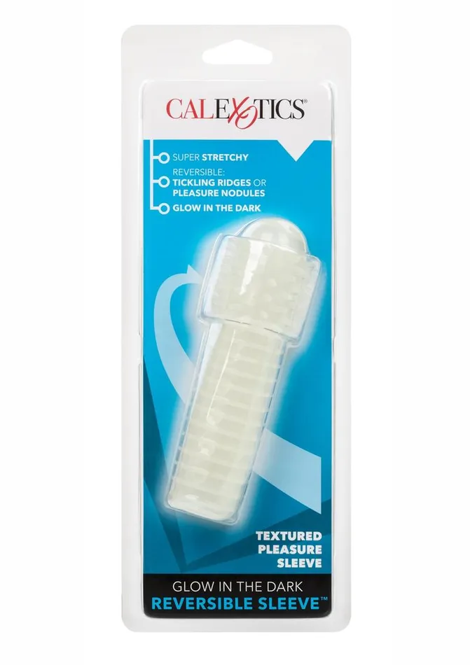 Extensions Male Sex Toys Glow In The Dark Reversible Penis Sleeve