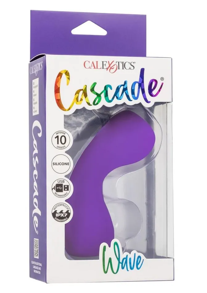 Female Sex Toys Cascade Wave Rechargeable Silicone Vibrator Cascade