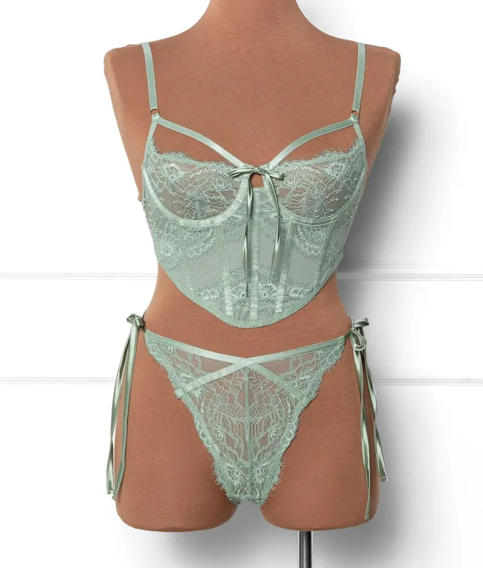 Female Sex Toys Lacy Side Tie Panty Misty Jade Mentionables Female Sex Toys Lacy Side Tie Panty Misty Jade Mentionables