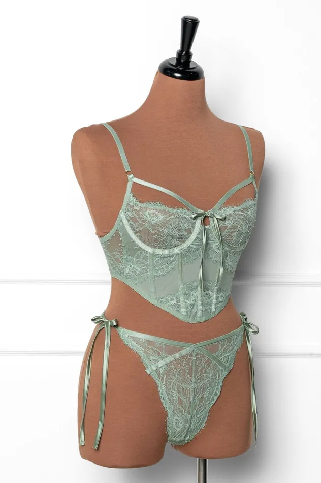 Female Sex Toys Lacy Side Tie Panty Misty Jade Mentionables Female Sex Toys Lacy Side Tie Panty Misty Jade Mentionables