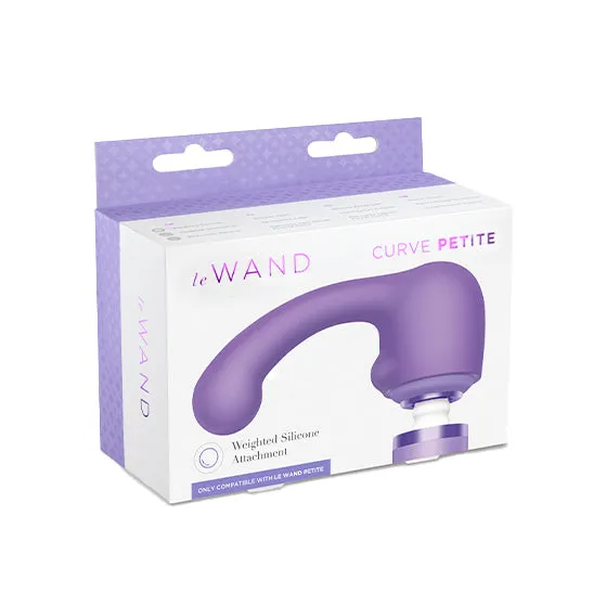 Female Sex Toys Le Wand Curve Petite Weighted Silicone Attachment