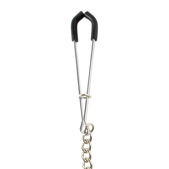 Female Sex Toys Love Plugs Tweezer Nipple Clamps With Chain Female Sex Toys Love Plugs Tweezer Nipple Clamps With Chain