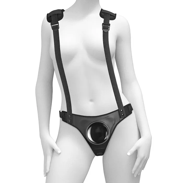 Female Sex Toys Pipedream Body Dock StrapOn Suspenders Harness