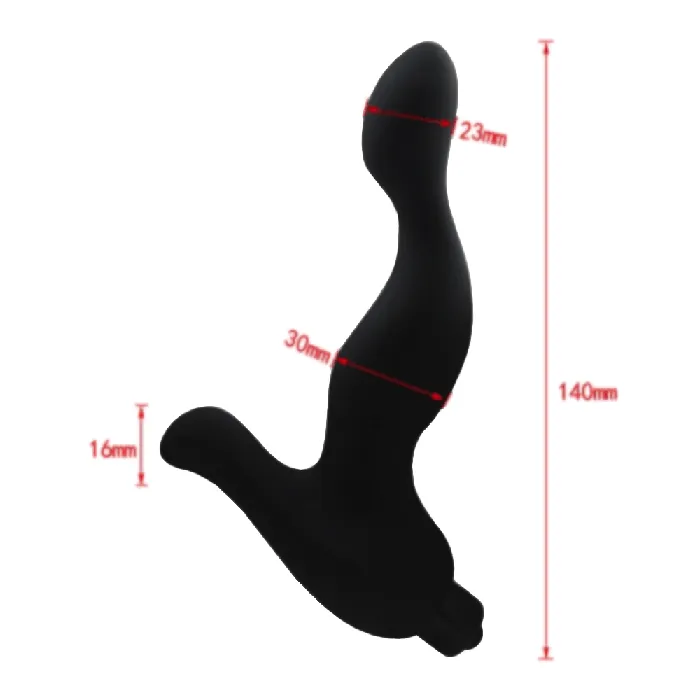 Flexible Sex Toy Anal Vibrating Prostate Massager Love Plugs Male Sex Toys