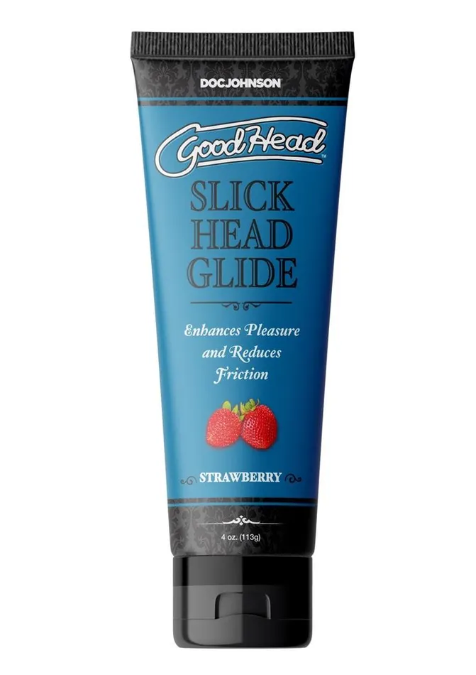 GoodHead Goodhead Slick Head Glide Water Based Flavored Lubricant Strawberry Lubricants GoodHead Goodhead Slick Head Glide Water Based Flavored Lubricant Strawberry Lubricants