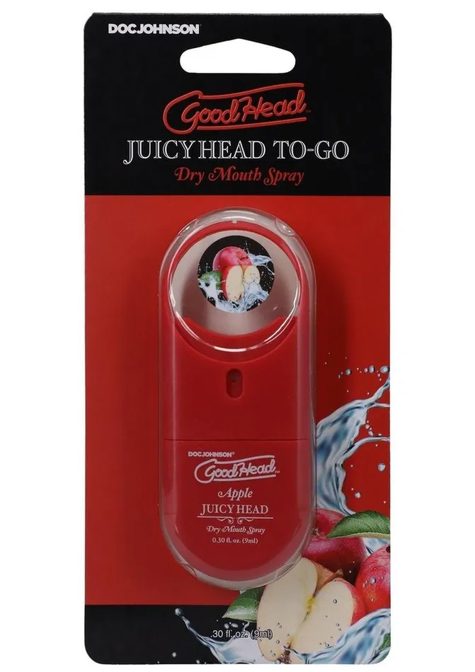 GoodHead Male Sex Toys Goodhead Juicy Head Dry Mouth Spray ToGo Apple