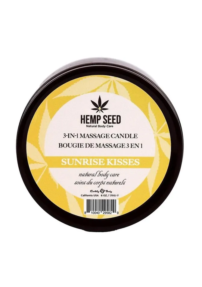 Hemp Seed Body Care Female Sex Toys Earthly Body Hemp Seed 3 In 1 Massage Candle Sunrise Kisses Hemp Seed Body Care Female Sex Toys Earthly Body Hemp Seed 3 In 1 Massage Candle Sunrise Kisses