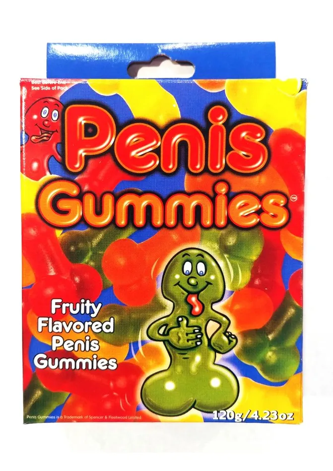 Hott Products Male Sex Toys Penis Gummies Fruity Flavored