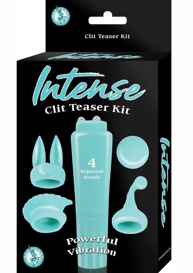 Intense Clit Teaser Kit Mini Vibrator with Silicone Attachments Intense Female Sex Toys Intense Clit Teaser Kit Mini Vibrator with Silicone Attachments Intense Female Sex Toys