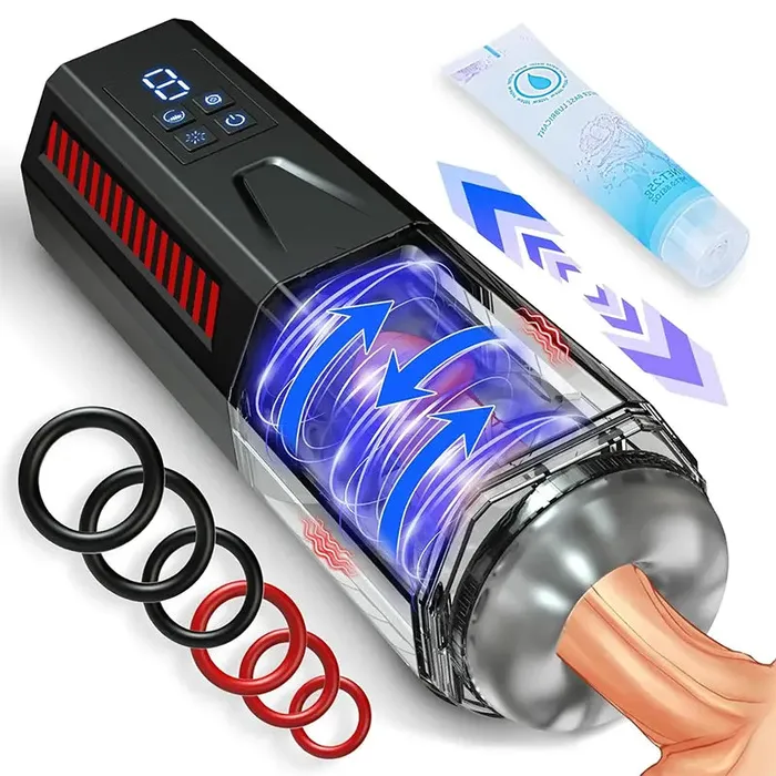 Inyarose Female Sex Toys 4in1 Thrusting and Rotating Blowjob Machine
