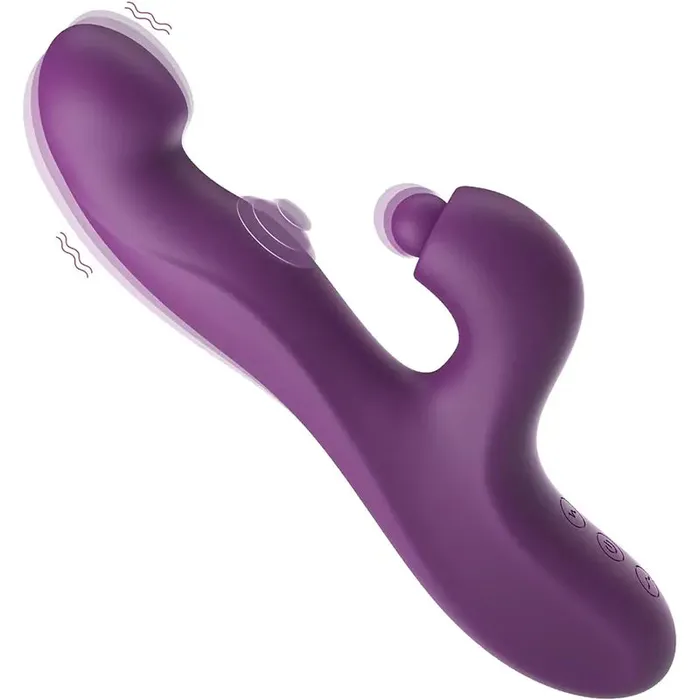 Inyarose Female Sex Toys TripleAction Clitoral GSpot Rabbit Vibrator