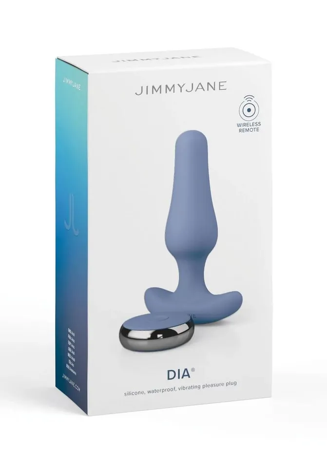 Jimmyjane Dia Rechargeable Silicone Anal Plug Jimmyjane Male Sex Toys