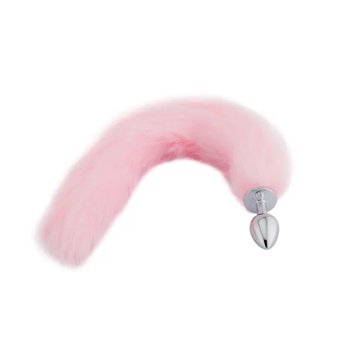 Love Plugs Anal Pink Hello Kitty Cat Tail Plug 16