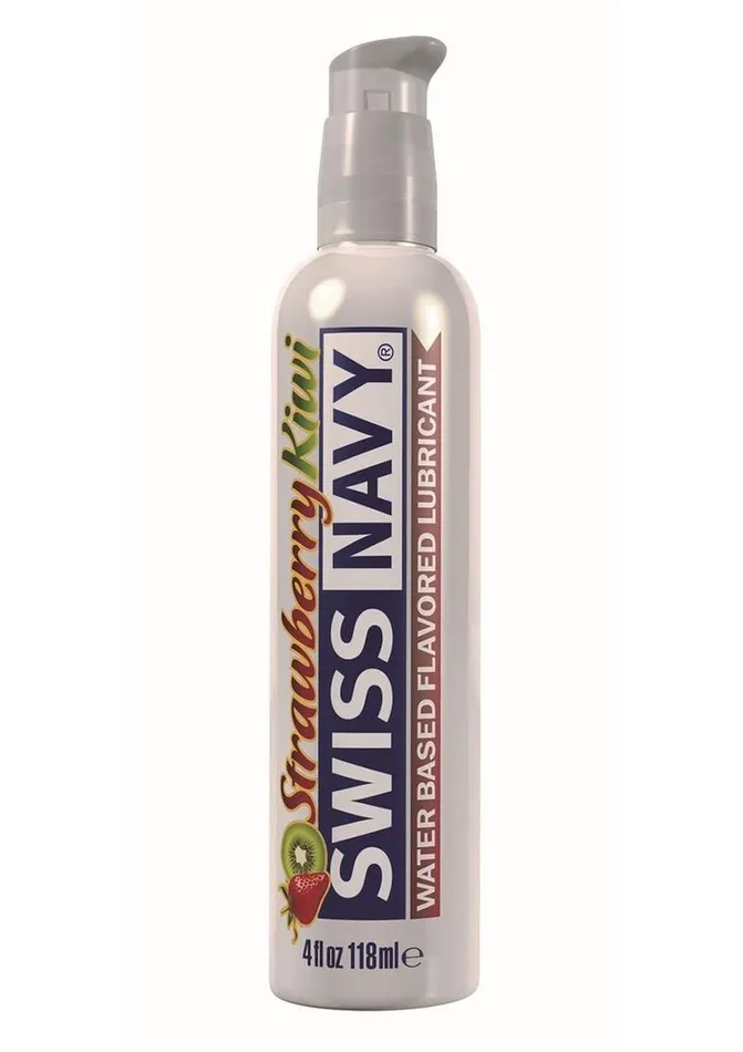 Lubricants Swiss Navy Flavored Lubricant 4oz118ml Strawberry Kiwi Swiss Navy Lubricants Swiss Navy Flavored Lubricant 4oz118ml Strawberry Kiwi Swiss Navy