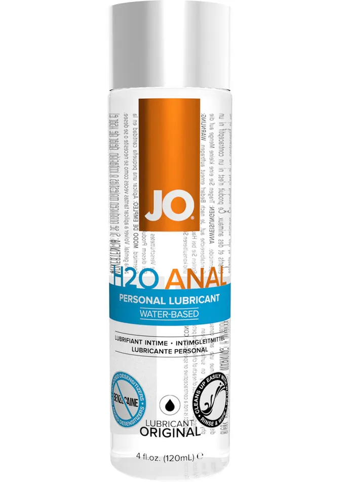 Lubricants System JO JO H2o Anal Water Based Lubricant