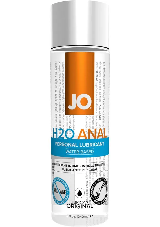 Lubricants System JO JO H2o Anal Water Based Lubricant
