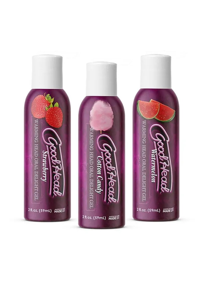 Male Sex Toys GoodHead Goodhead Warming Head Oral Delight 3pc Set Assorted Flavors Male Sex Toys GoodHead Goodhead Warming Head Oral Delight 3pc Set Assorted Flavors