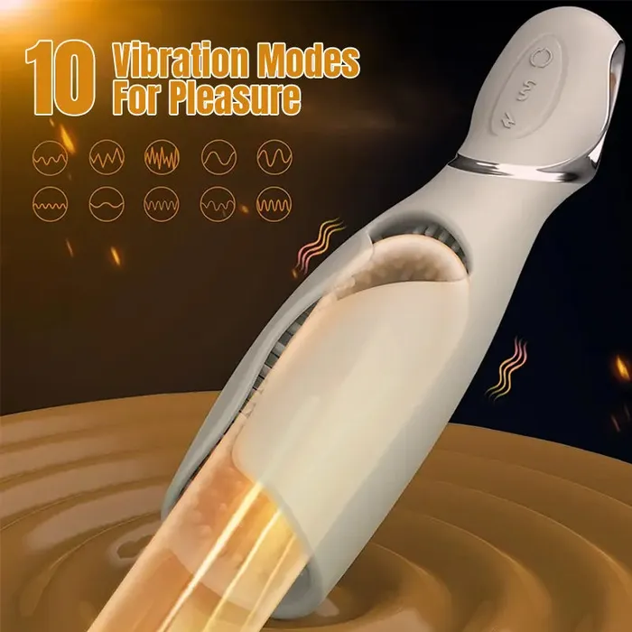 Male Sex Toys Inyarose VibeMax 10Mode Male Masturbator