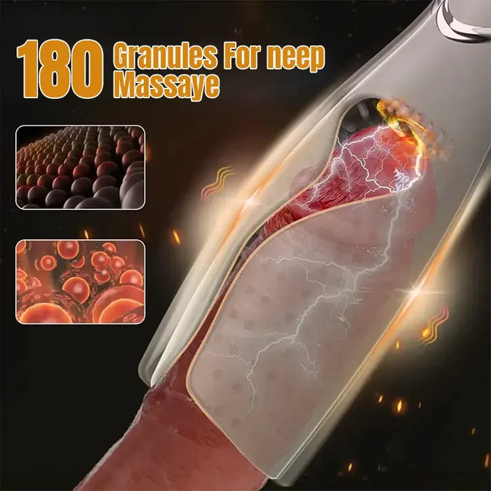 Male Sex Toys Inyarose VibeMax 10Mode Male Masturbator