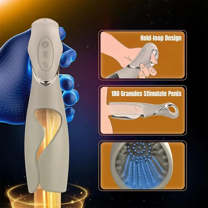 Male Sex Toys Inyarose VibeMax 10Mode Male Masturbator