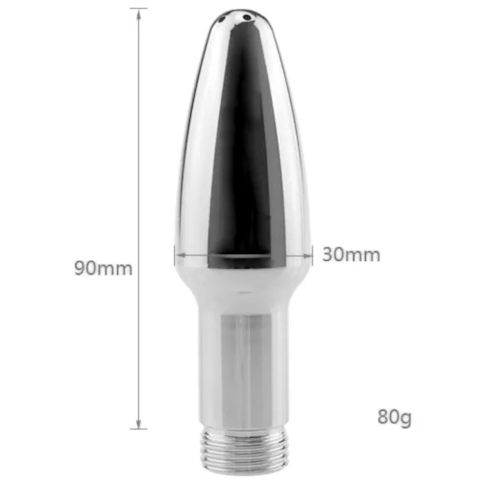 Male Sex Toys Love Plugs Steel Shower Enema Attachment