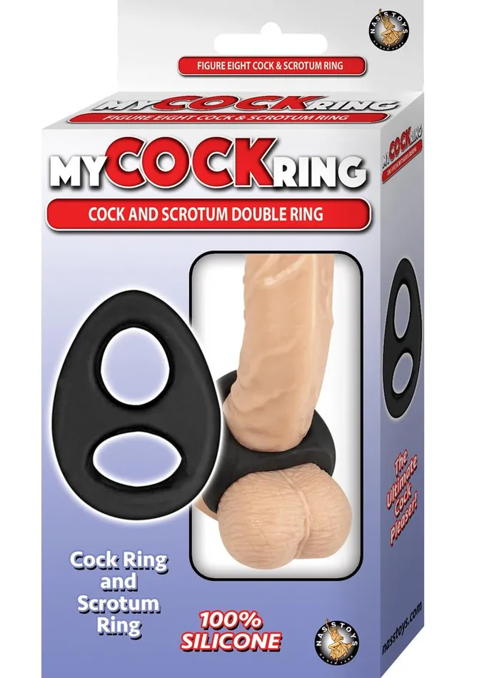 Male Sex Toys My Cockring My Cockring Double Ring Silicone Cock and Scrotum Ring Male Sex Toys My Cockring My Cockring Double Ring Silicone Cock and Scrotum Ring