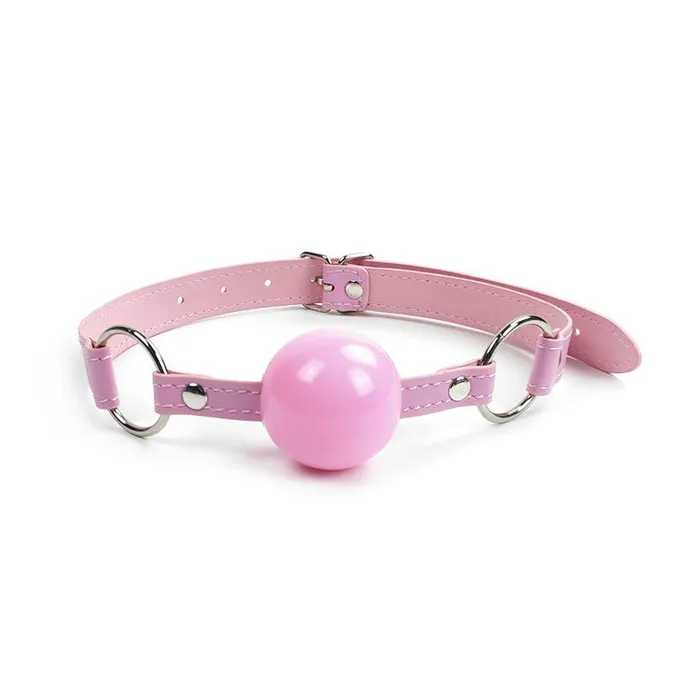 Male Sex Toys mysite Threecolor plastic solid mouth ball