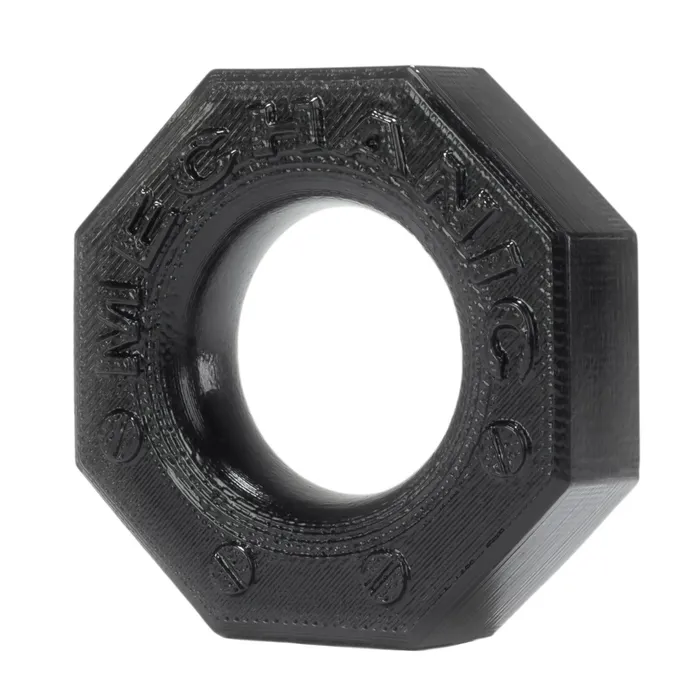 Male Sex Toys Prowler RED Prowler RED By Oxballs Mechanic Cock Ring Black
