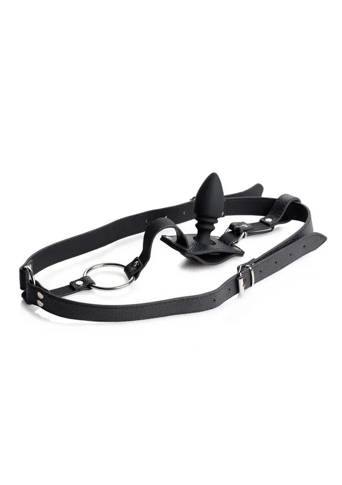 Male Sex Toys STRICT Strict Male Harness with Silicone Anal Plug