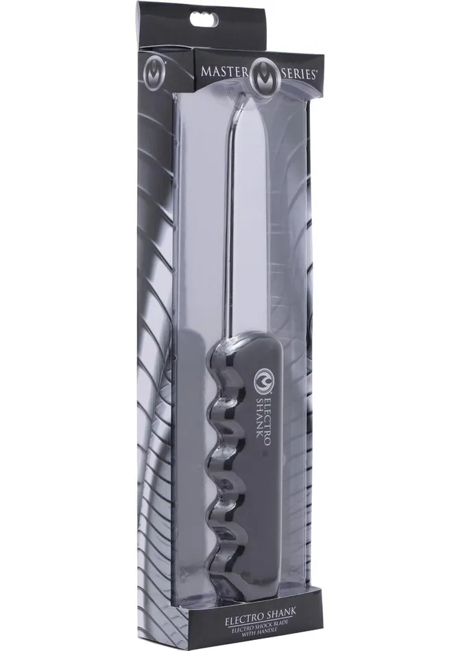 Master Series Master Series Electro Shank Electro Shock Blade with Handle Male Sex Toys