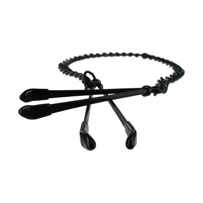 Master Series Nipple Tweezer Clamps Black Master Series Anal