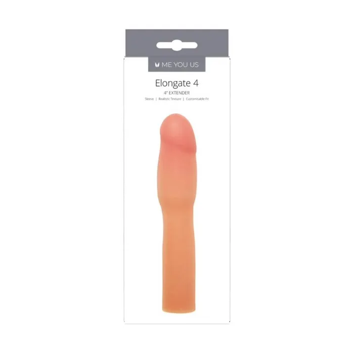 Me You Us Male Sex Toys Me You Us Elongate 4 Penis Sleeve 4 Inch