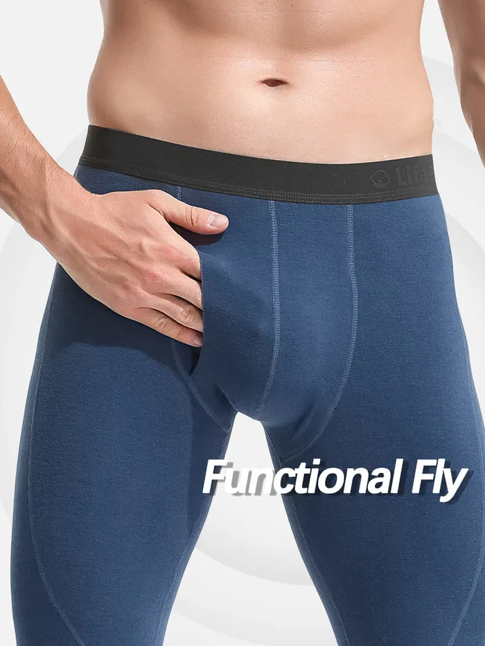 mysite Female Sex Toys Mens Fleece Lined Ultra Soft Thermal Underwear