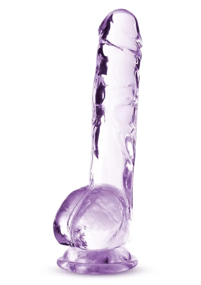 Naturally Yours Crystalline Dildo 8in Amethyst Naturally Yours Dildos