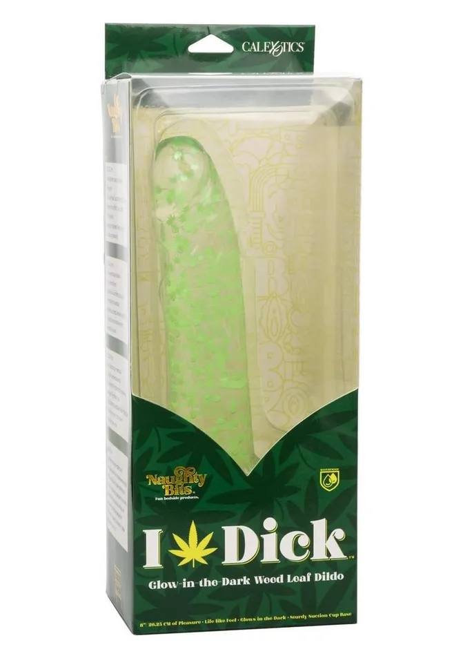 Naughty Bits Dildos Naughty Bits I Leaf Dick Glow In The Dark Weed Leaf Filled Dildo Naughty Bits Dildos Naughty Bits I Leaf Dick Glow In The Dark Weed Leaf Filled Dildo
