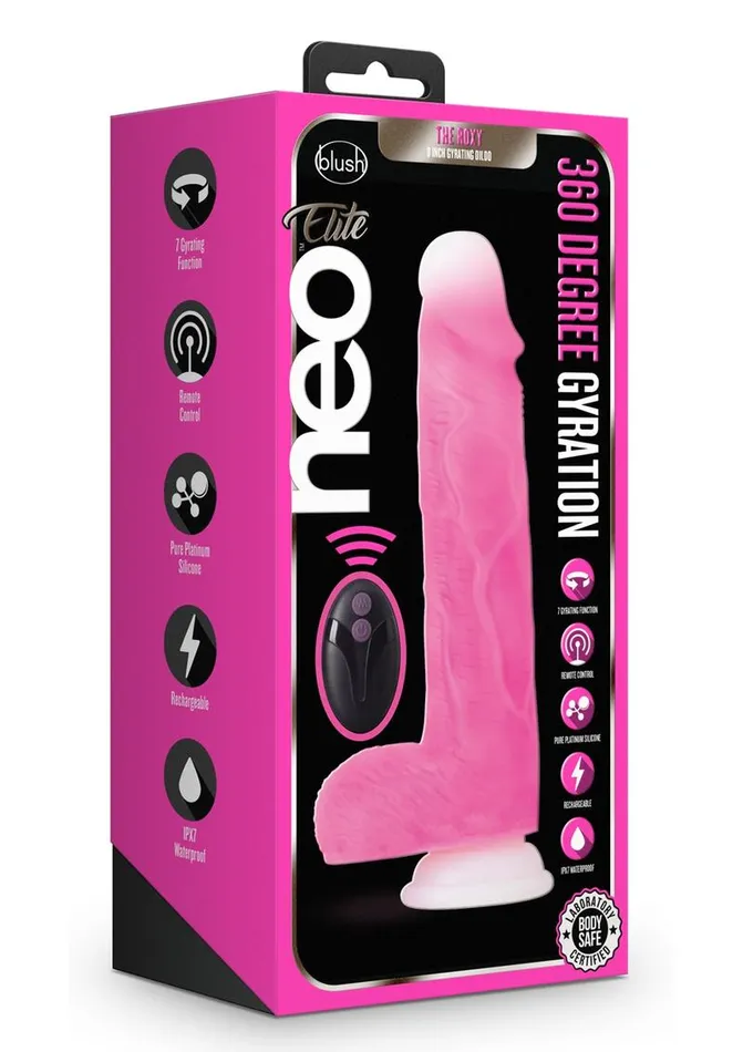 Neo Elite Female Sex Toys Neo Elite Roxy Silicone Gyrating Dildo with Remote Control