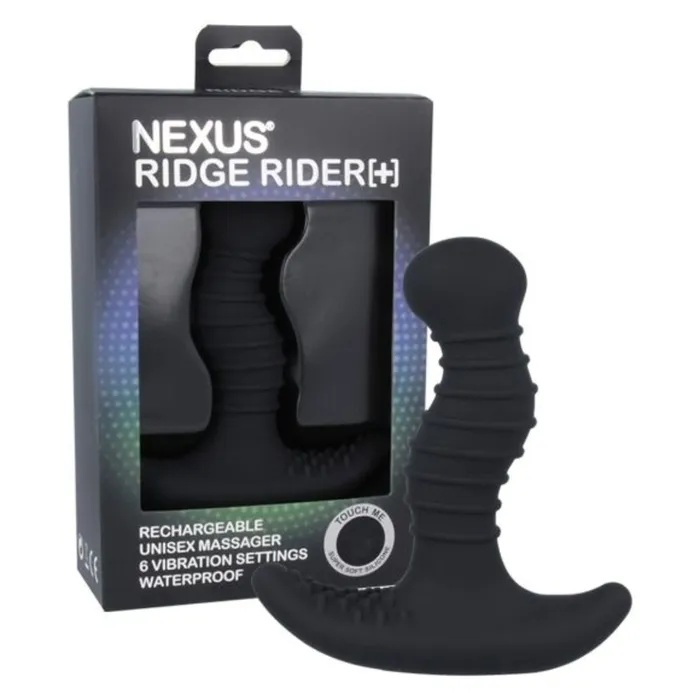Nexus Anal Nexus Ridge Rider Plus Vibrating Butt Plug Black Nexus Anal Nexus Ridge Rider Plus Vibrating Butt Plug Black