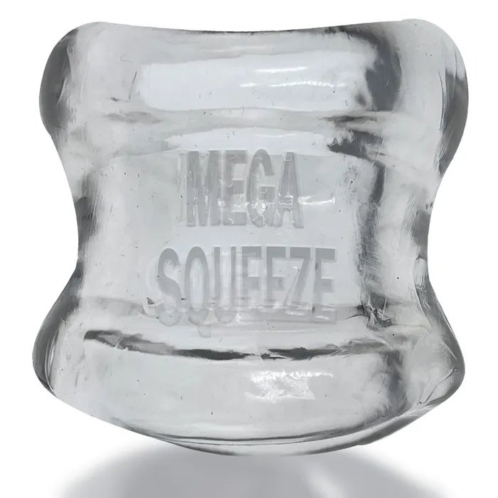 Oxballs Anal Oxballs Mega Squeeze Ergo Fit Ball Stretcher Clear