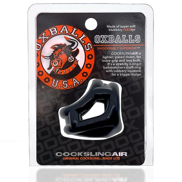 Oxballs Cocksling Air Original Made Lite Black Oxballs Anal