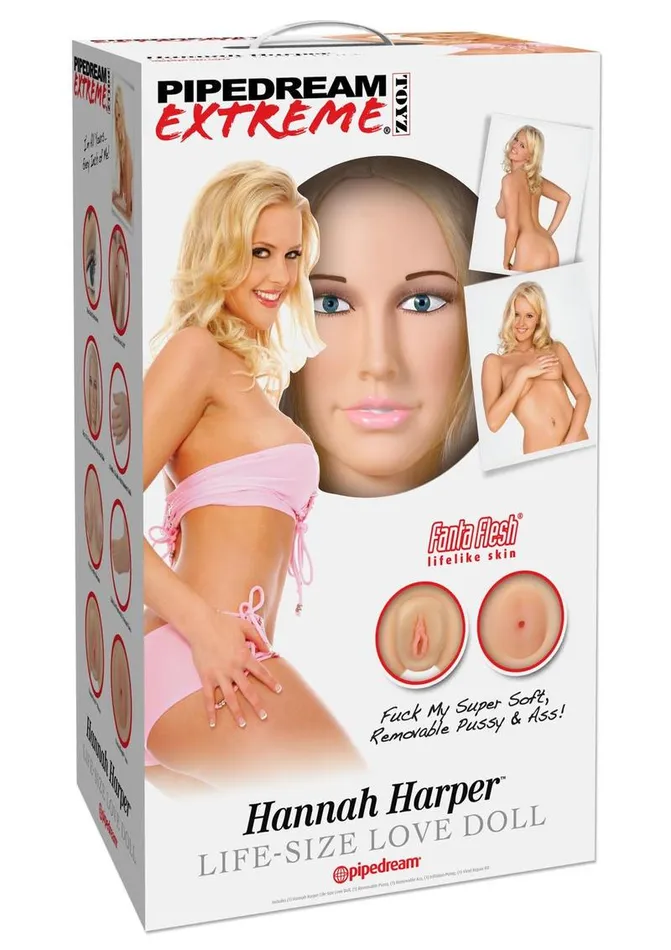Pipedream Extreme Toyz Male Sex Toys Pipedream Extreme Dollz Hannah Harper LifeSize Love Doll Pipedream Extreme Toyz Male Sex Toys Pipedream Extreme Dollz Hannah Harper LifeSize Love Doll