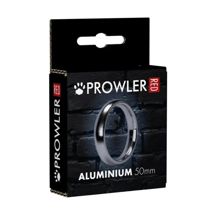 Prowler RED Male Sex Toys Prowler RED Aluminum Cock Ring 50mm Silver