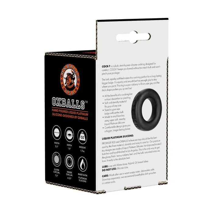 Prowler RED Male Sex Toys Prowler RED By Oxballs COCKT Cock Ring Black Prowler RED Male Sex Toys Prowler RED By Oxballs COCKT Cock Ring Black