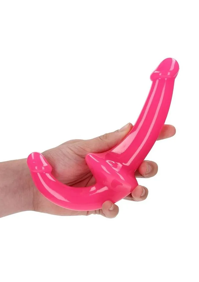 Real Rock Female Sex Toys Realrock Strapless StrapOn Glow In The Dark Dildo