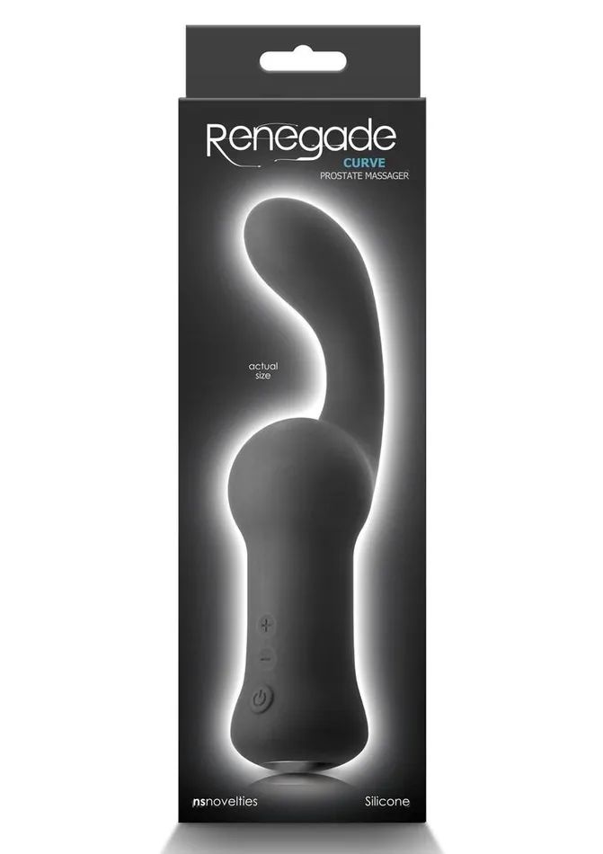 Renegade Curve Rechargeable Silicone Prostate Massager Renegade Anal