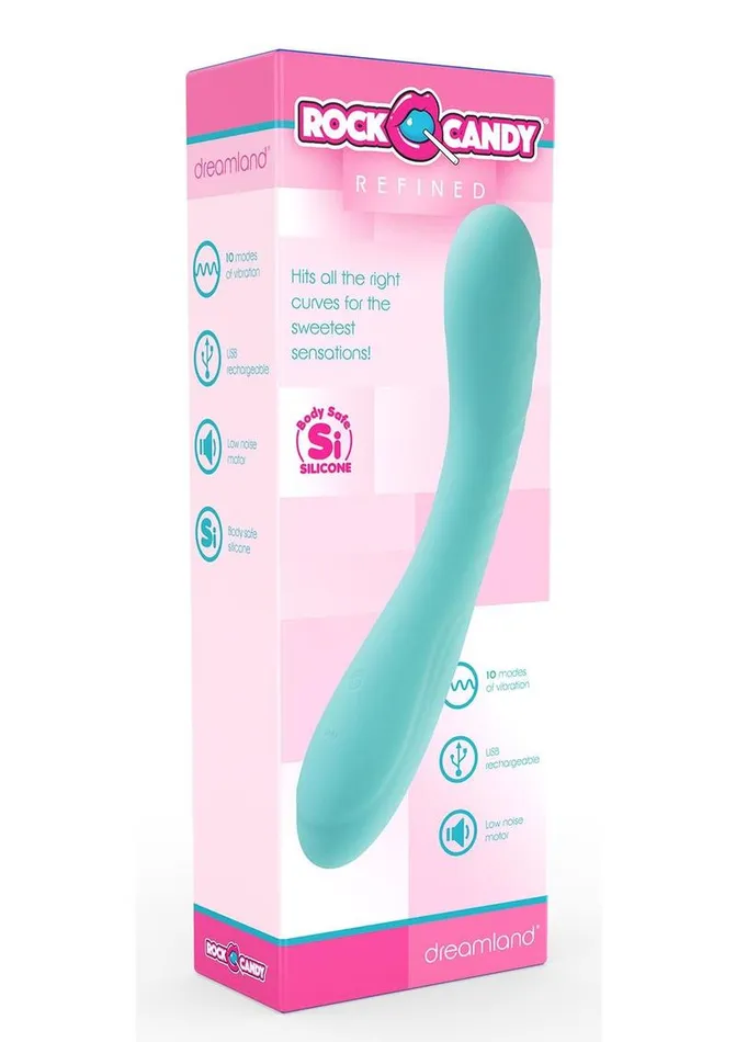 Rock Candy Toys Female Sex Toys Rock Candy Dreamland Rechargeable Silicone GSpot Vibrator Rock Candy Toys Female Sex Toys Rock Candy Dreamland Rechargeable Silicone GSpot Vibrator