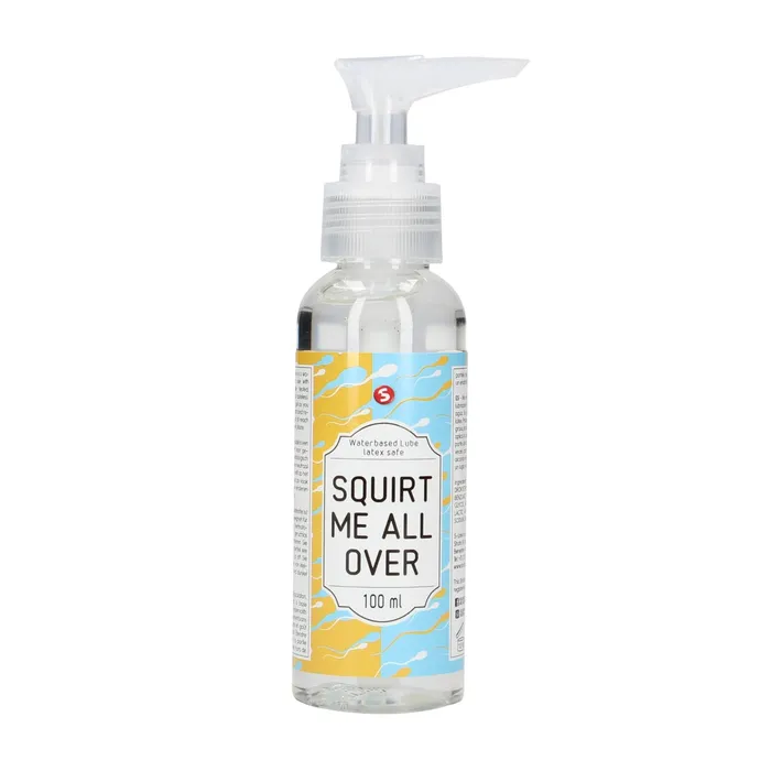 SLine Squirt Me All Over Water Based Lube 100ml SLine Vibrators