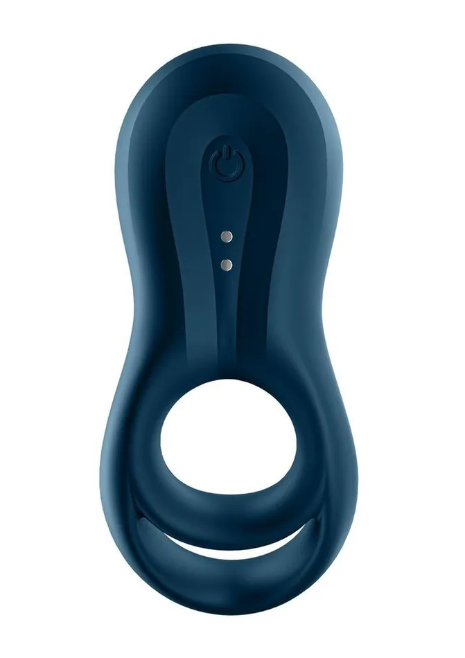 Satisfyer Satisfyer Epic Duo Silicone Vibrating Cock and Ball Ring Couples