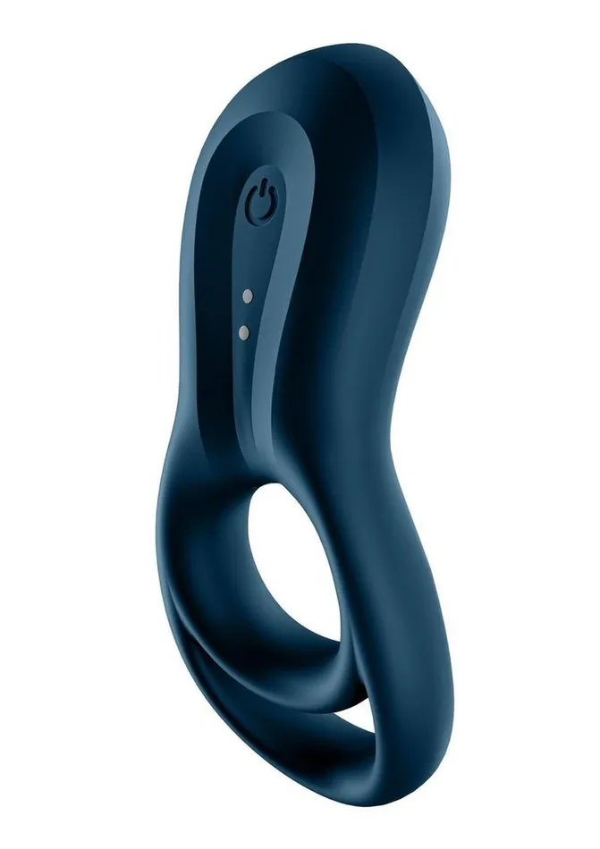 Satisfyer Satisfyer Epic Duo Silicone Vibrating Cock and Ball Ring Couples